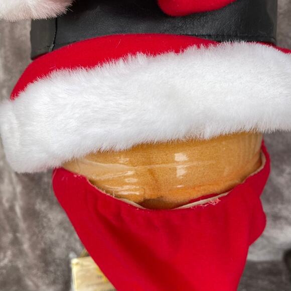 Vintage Telco Christmas Motionettes Santa Claus w/ Bell 1980s Animated READ - Picture 6 of 16